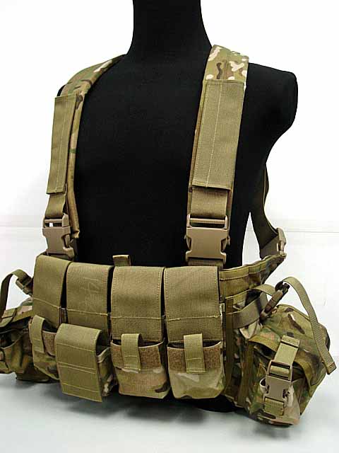 Flyye 1000D Tactical LBT 1961A Band Chest Rig Vest Multicam for