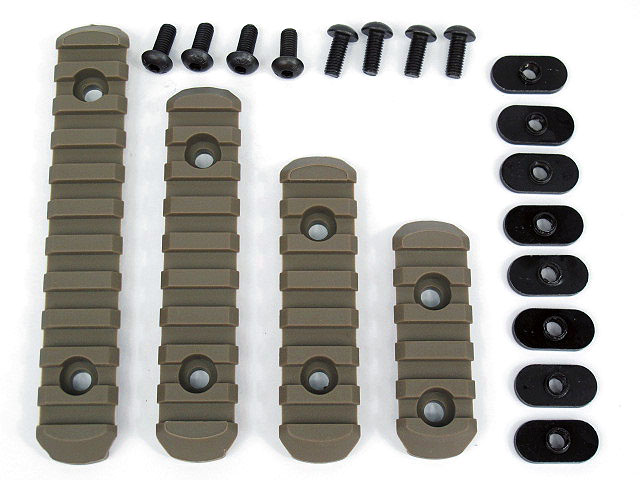 Element MOE Polymer 20mm Rail Section L2 L3 L4 L5 Set Tan - EX254 for $7.34