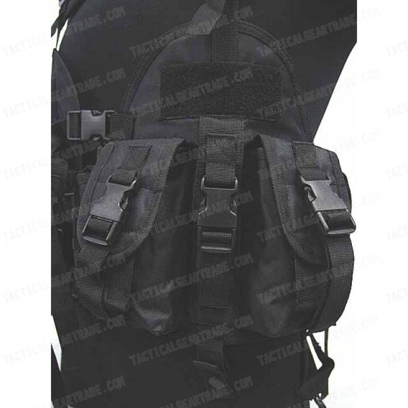 US Navy Seal CQB LBV Modular Assault Vest Black for $20.99