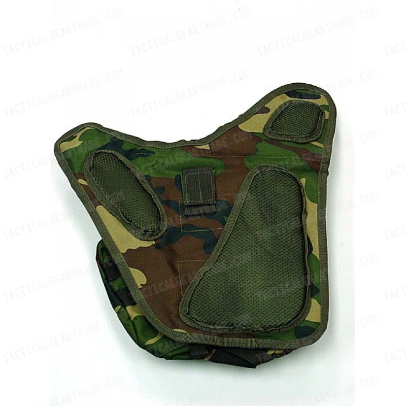 Tactical Utility Shoulder Pack Carrier Bag Camo Woodland