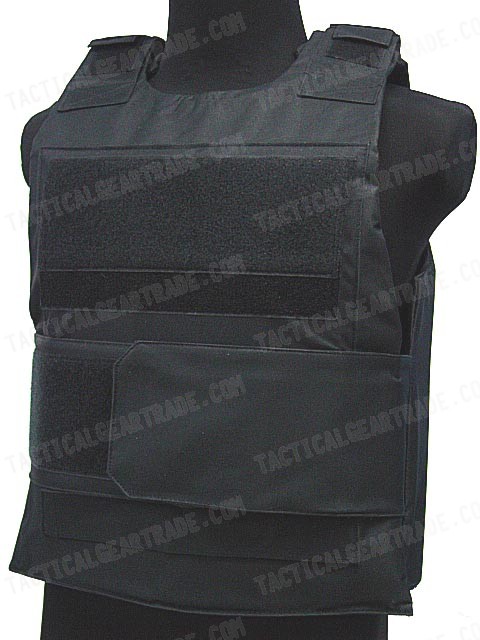 Black Hawk Down Body Armor Plate Carrier Vest Black for $24.14