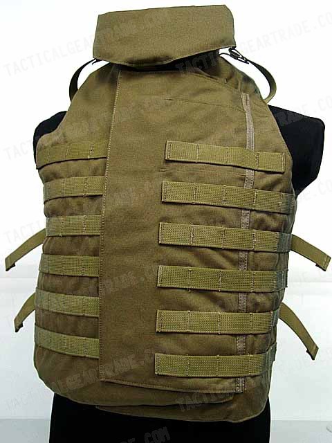 Flyye 1000D Molle OTV Armor Outer Tactical Vest Coyote Brown for