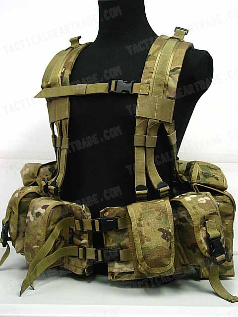 Flyye 1000D 1195J SEALs Floating Harness Chest Rig Multicam for