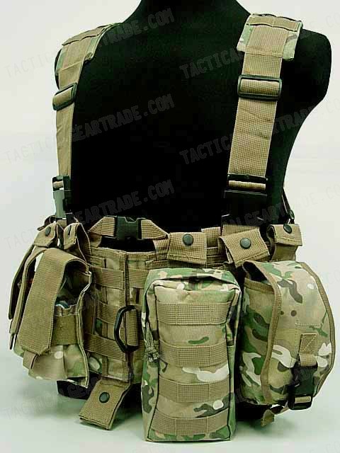 US Delta Force Elite Hydration Molle Vest Multi Camo for $29.39