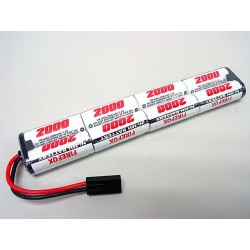 S&T ARMAMENT - Batterie NiMH 9,6v 1200 mAh Type CQBR pour AEG - Safe Zone  Airsoft